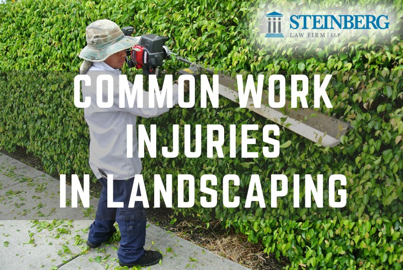 Common Work Injuries in Landscaping 11 steinberg landscaper