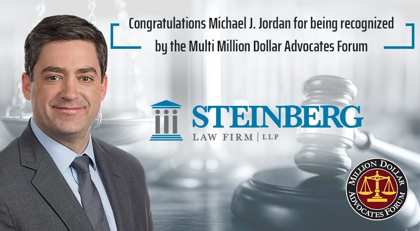 Attorney Michael J. Jordan Named to Million Dollar Advocates Forum