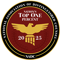 David T. Pearlman seleccionado en la lista 2025 como miembro del Uno por ciento más destacado del país por la National Association of Distinguished Counsel.