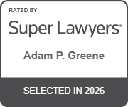 Abogado Adam P. Greene Clasificado por Super Lawyers 2026