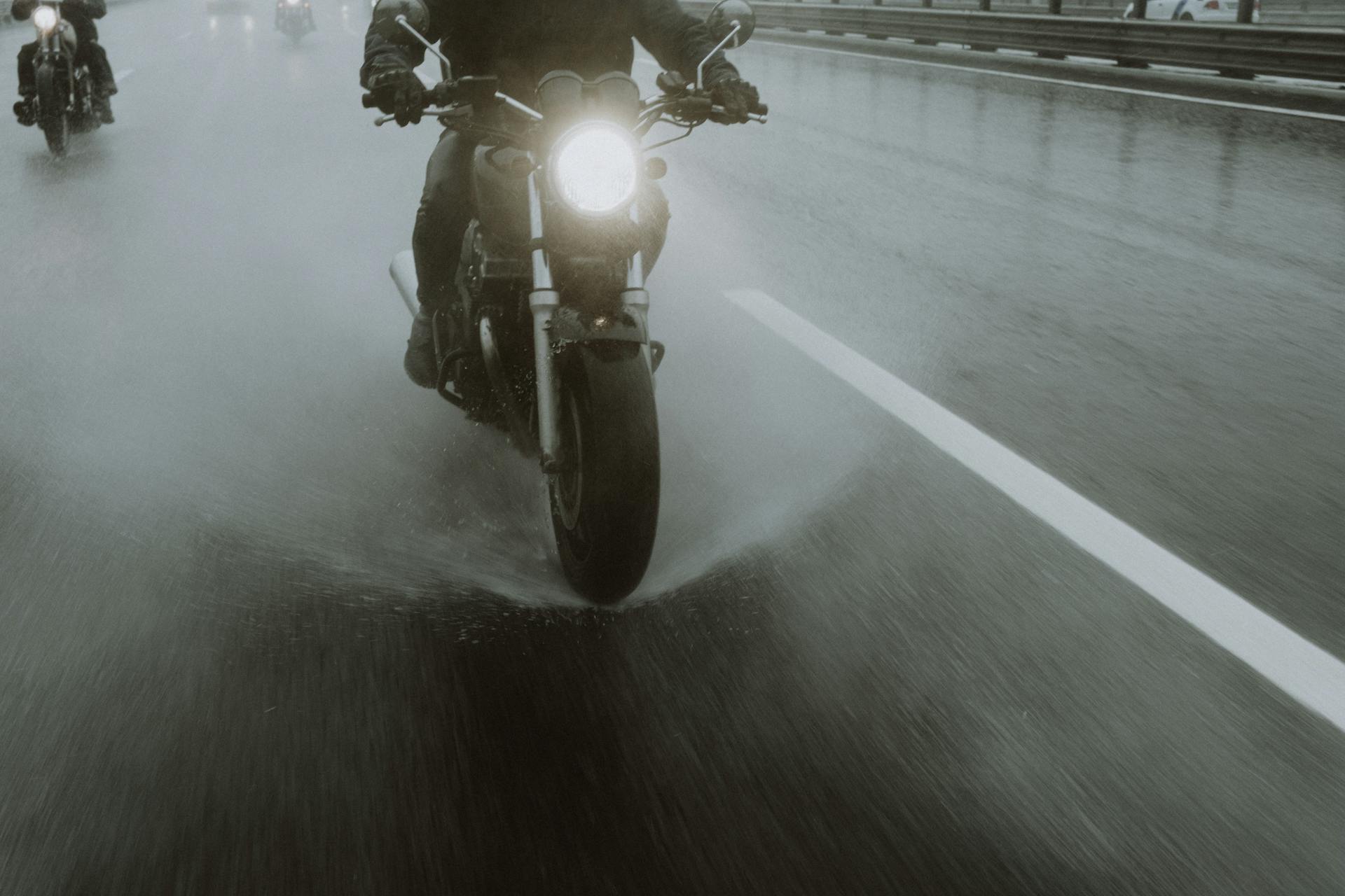 Rain and motorcycles can be a deadly combo