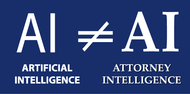 When you’ve been seriously injured in a wreck or hurt at work, there’s a major difference between artificial intelligence and attorney intelligence.