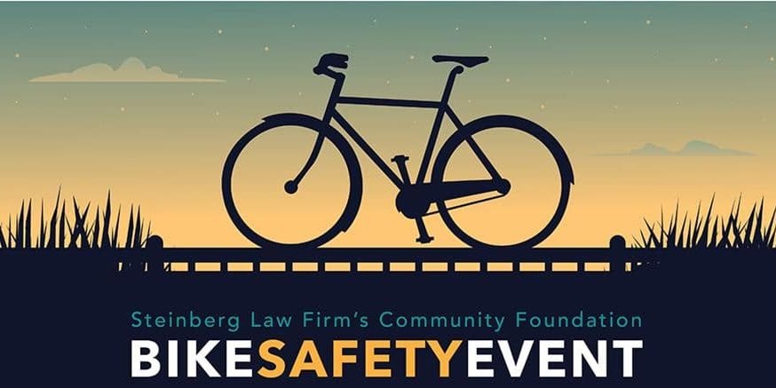 Steinberg Law Firm Campaña de seguridad en bicicleta