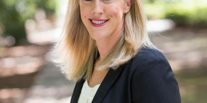 Catie Meehan, abogada de Steinberg, forma parte de la junta directiva de Kids Chance de South Carolina