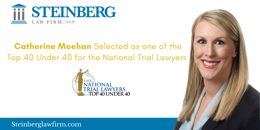 Catherine Meehan named Top 40 Under 40 for the National Trial Lawyers