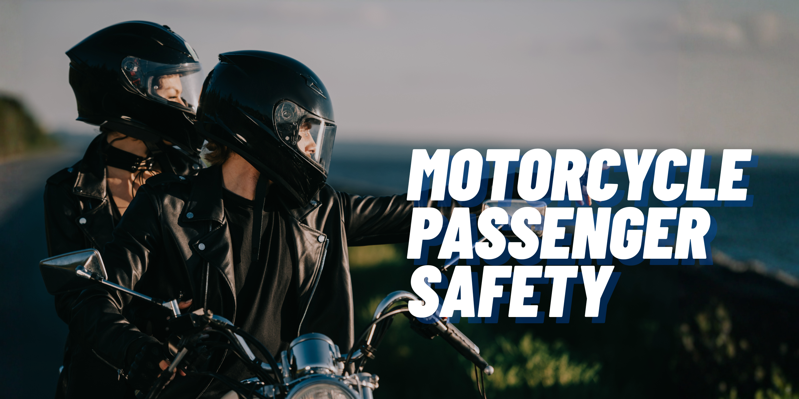 Viajar como pasajero en una moto te expone al riesgo de sufrir lesiones graves. Nuestros consejos pueden ayudarte a mantenerte a salvo.