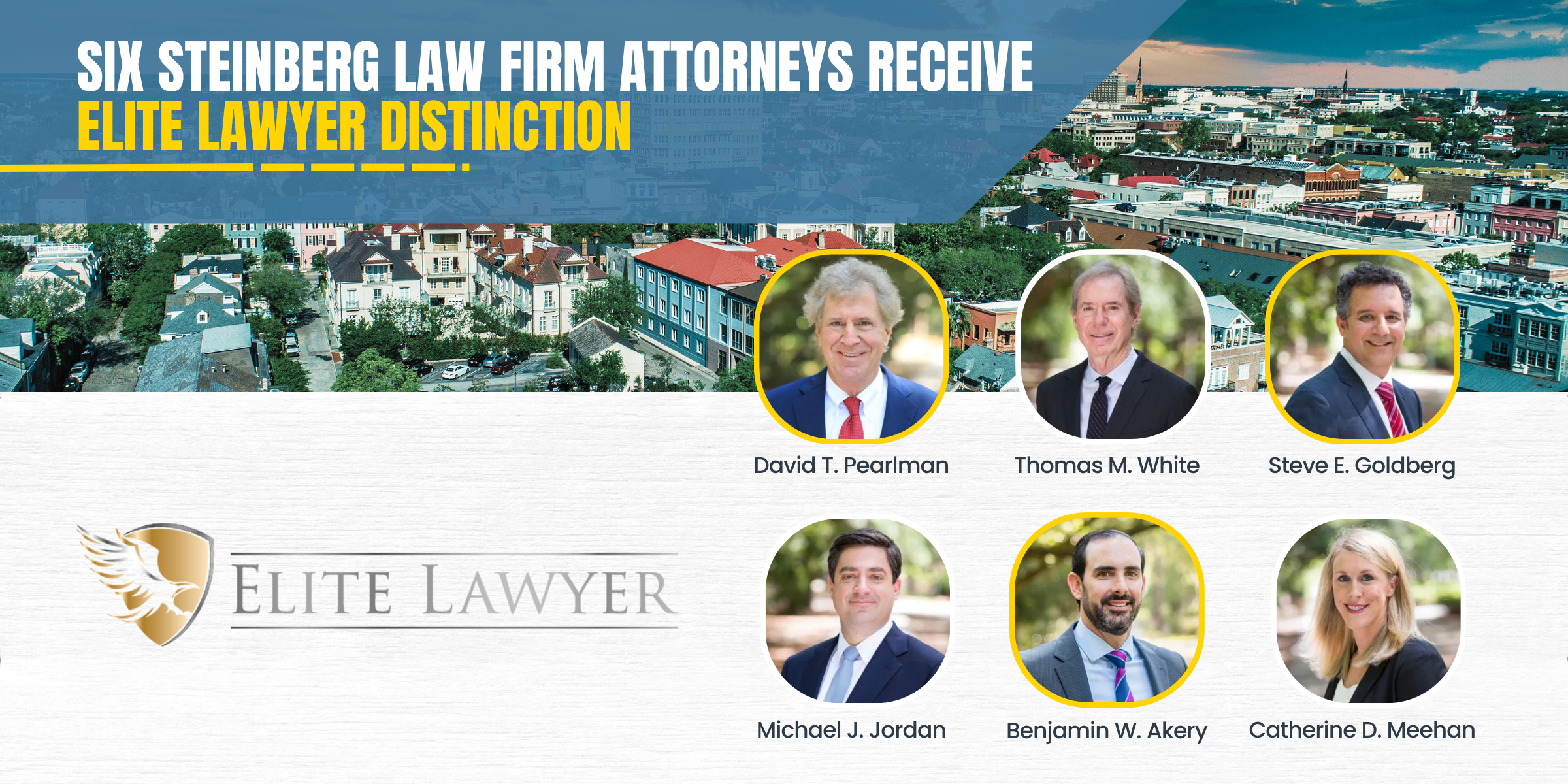 The Steinberg Law Firm anunció recientemente que seis de sus abogados han sido reconocidos por Elite Lawyers para 2024.
